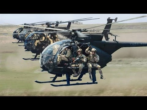 Extreme Operations of US Special Forces Aboard Tiny But Powerful Helicopters