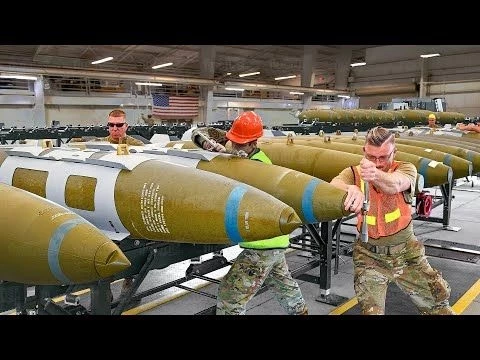 Inside Massive Restricted US Facility Manufacturing 1000s of Scary GBU Ordnance