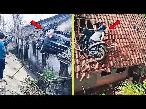 Des scènes incroyables capturées sur la route !