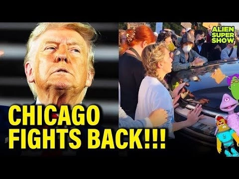 Trump gets NIGHTMARE NEWS in Chicago AS PROTESTS GROWS | Alien Super Show