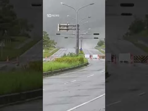 Two People Dead After Super Typhoon Ragasa Bursts Taiwan Lake | 10 News