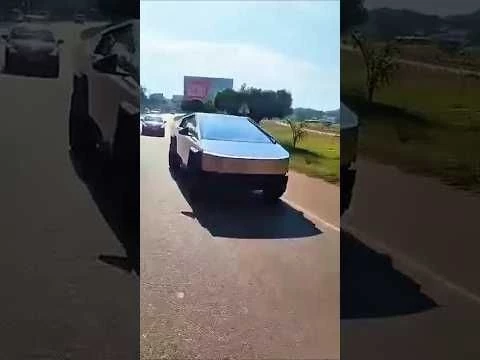 The First Tesla Cyber Truck In Uganda / Africa