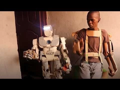 10 Amazing Homemade Robots built by Africans