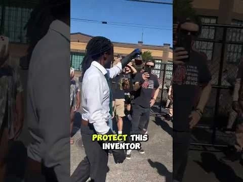 He makes fuel from plastic