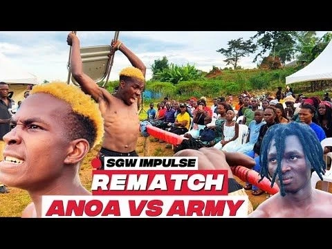 MOST MUST SEE WRESTLING RE MATCH- ANOA VS ARMY, sgw impulse 2025, Ugandan Softground wrestling