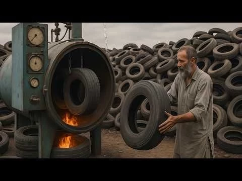 Amazing FACTORY Process of RETREADING SCRAP Tires | INCREDIBLE Factory Process of RESOLING