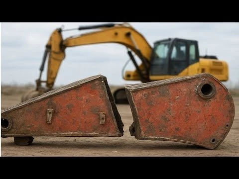 “Watch a Master Mechanic Rebuild a Broken Excavator Boom Stick!”