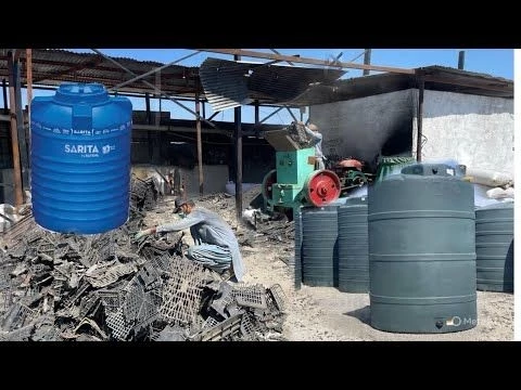 Recycling Magic: How rough plastic Become Strong Water Tanks