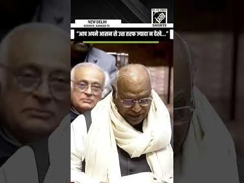 “आप अपने आसन से उस तरफ ज्यादा न देखे…”  Kharge appeals to CP Radhakrishnan to treat Oppn equally