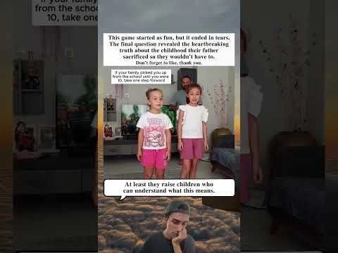 Daughters Realize Fathers Childhood Struggles During Emotional Step Forward Game