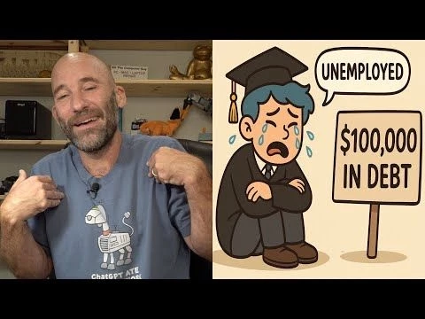 Unemployment for College Graduates Going to 25% - Worthless Degrees Don#39;t Get Jobs