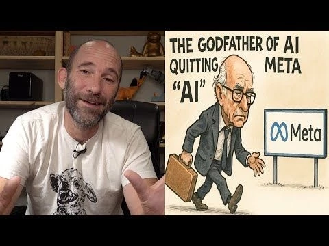 Meta#39;s Godfather of AI Yann LeCun Quitting - LLM#39;s are a Dead End