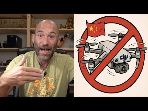 USA Banning DJI Drones from China - America Too Lazy for Security Audit