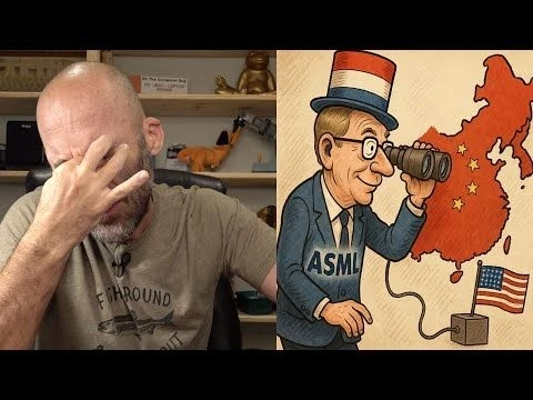 Dutch ASML Offered to Spy on China for USA - Western Hypocrisy Knows No Limits