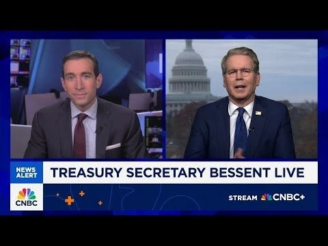 Watch CNBC#39;s full interview with Treasury Secretary Scott Bessent