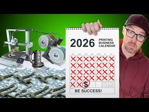 I Tried Starting a 3D Printing Business in 30 Days (It Broke Me)