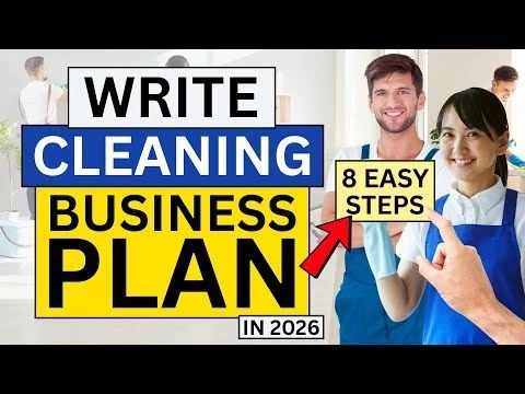 How to Write Cleaning Company Business Plan to Start a Cleaning Business in 2026