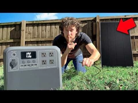 Solar Generator Companies Hate Me For Showing You This