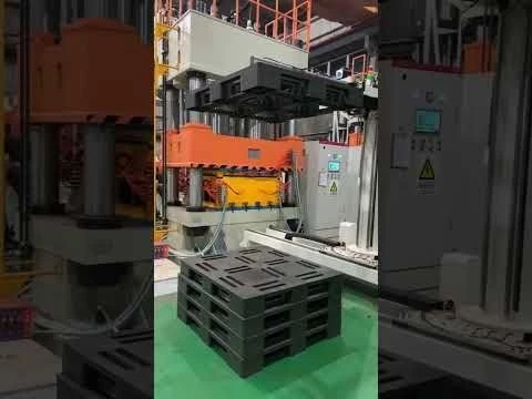 Recycled Plastic Made Pallets  #plasticrecycle #wastemanagement