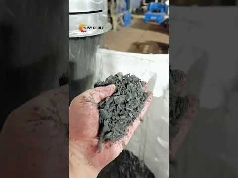 Massive Plastic Pallet Crusher in Action — High Capacity Crushing Power