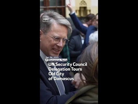 UN Security Council Delegation Tours Old City of Damascus