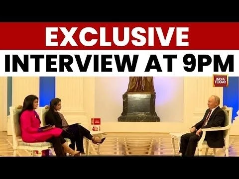 Putin’s First Interview to Indian Media: Russian President Speaks to India Today Ahead of His Visit
