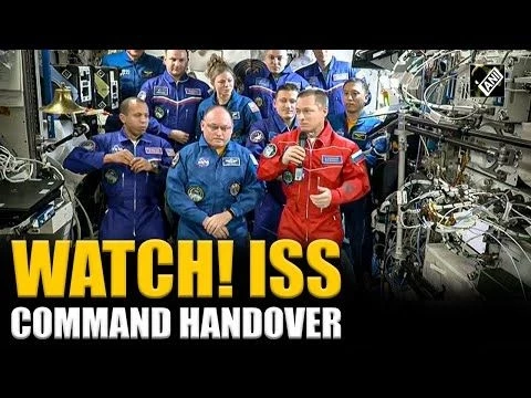 Roscosmos cosmonaut hands over ISS command to NASA astronaut | SPACE