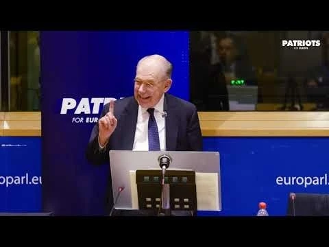 John Mearsheimer addresses the European Parliament on the topic of quot;Europe#39;s Bleak Futurequot;