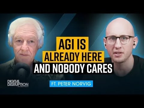 AGI Is Here: AI Legend Peter Norvig on Why it Doesn#39;t Matter Anymore