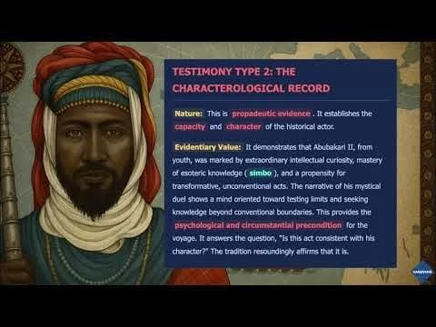 EXPLOSIVE PROOF: Abubakari#39;s voyage to the Americas CONFIRMED