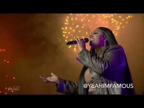 Jazmine Sullivan performs Lift Every Voice And Sing LIVE for MACYs 4th of July Spectacular 2023