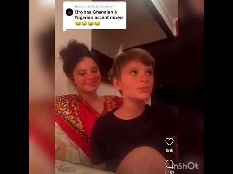 White Kid with a Nigerian and Ghanian accent