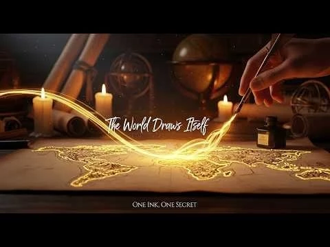 The Mapmaker’s Last Line — The World That Drew Itself