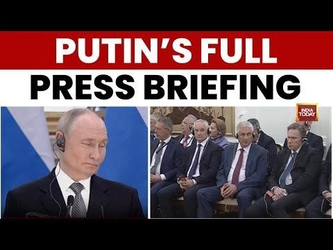 Modi-Putin Press Briefing: Putin Launches RT India, Sets $100 Billion Trade Goal With PM Modi