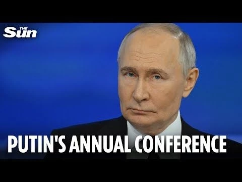 LIVE: Vladimir Putin holds annual end of year televised news conference