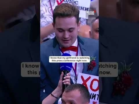 Russian journalist proposes at annual Putin news conference, invites leader to wedding