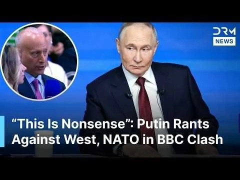 Putin Unleashes Furious Broadside at West, EU and NATO in Explosive BBC Exchange | AC1G
