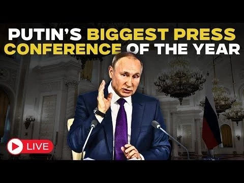 Putin Press Conference Live | Vladimir Putin#39;s Biggest Press Conference Of the Year | Ukraine