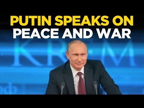 Putin LIVE: Vladimir Putin Holds Annual End Of Year News Conference, Russia To Choose Peace Or War?