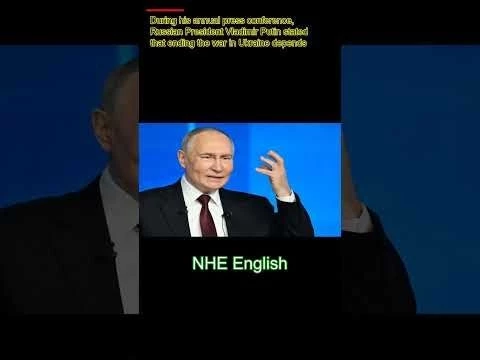 Ball in court of Russia#39;s opponents to end Ukraine War, says Putin