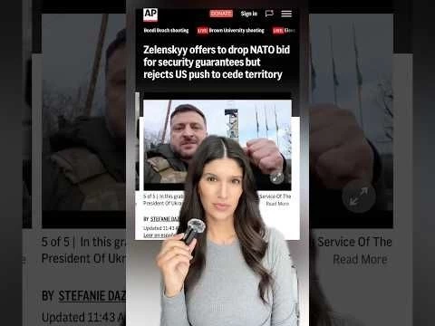 Zelensky says he’ll drop his NATO bid… but refuses to give Russia a deal they can accept…
