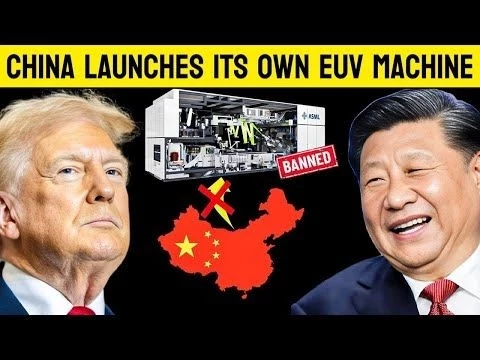 Breaking: China Unveils Its Own EUV Machine — Surpasses ASML and Stuns the U.S. Tech Industry!