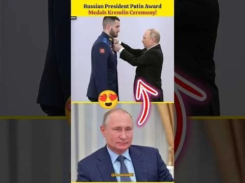 Russian President Putin Award Medals Kremlin Ceremony #putin #vladimirputin