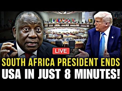 SOUTH AFRICA’S PRESIDENT JUST WENT NUCLEAR ON AMERICA – USA IS PANICKING!