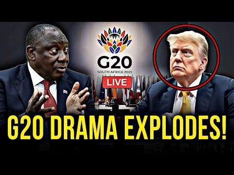 BOMBSHELL: South Africa President Refuses to Bow to Donald Trump Ahead of G20!