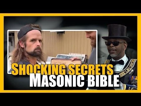 Shocked to find this SECRET in Masonic Bible