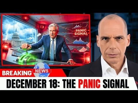 Fed#39;s December 18 Shock: Powell Cut Rates But Markets CRASHED | Yanis Varoufakis