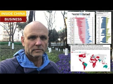 Global opinion collapses for United States and Israel.  That#39;s a big problem in the resource race.