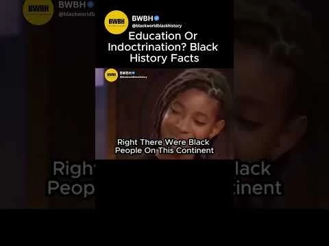 Education Or Indoctrination? Black History Facts#39;#39; #blackhistory  #america#shorts  #blackamerica