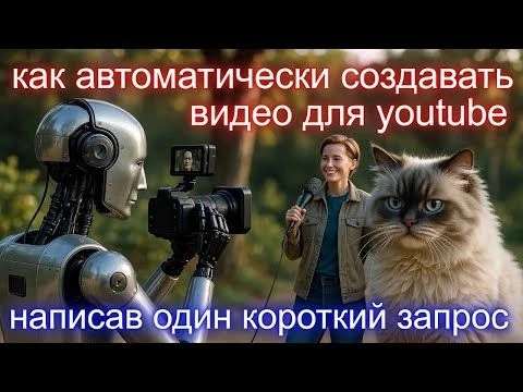 Как автоматически создавать видео для Youtube написав один короткий запрос. Обзор Invideo Ai